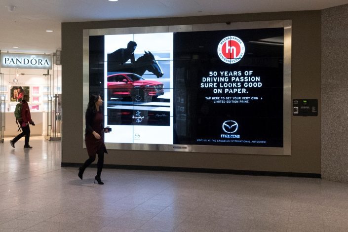 POA_MazdaCanada_50thAnniversary pattison_outdoor_digital_storefront_mazda_canada
